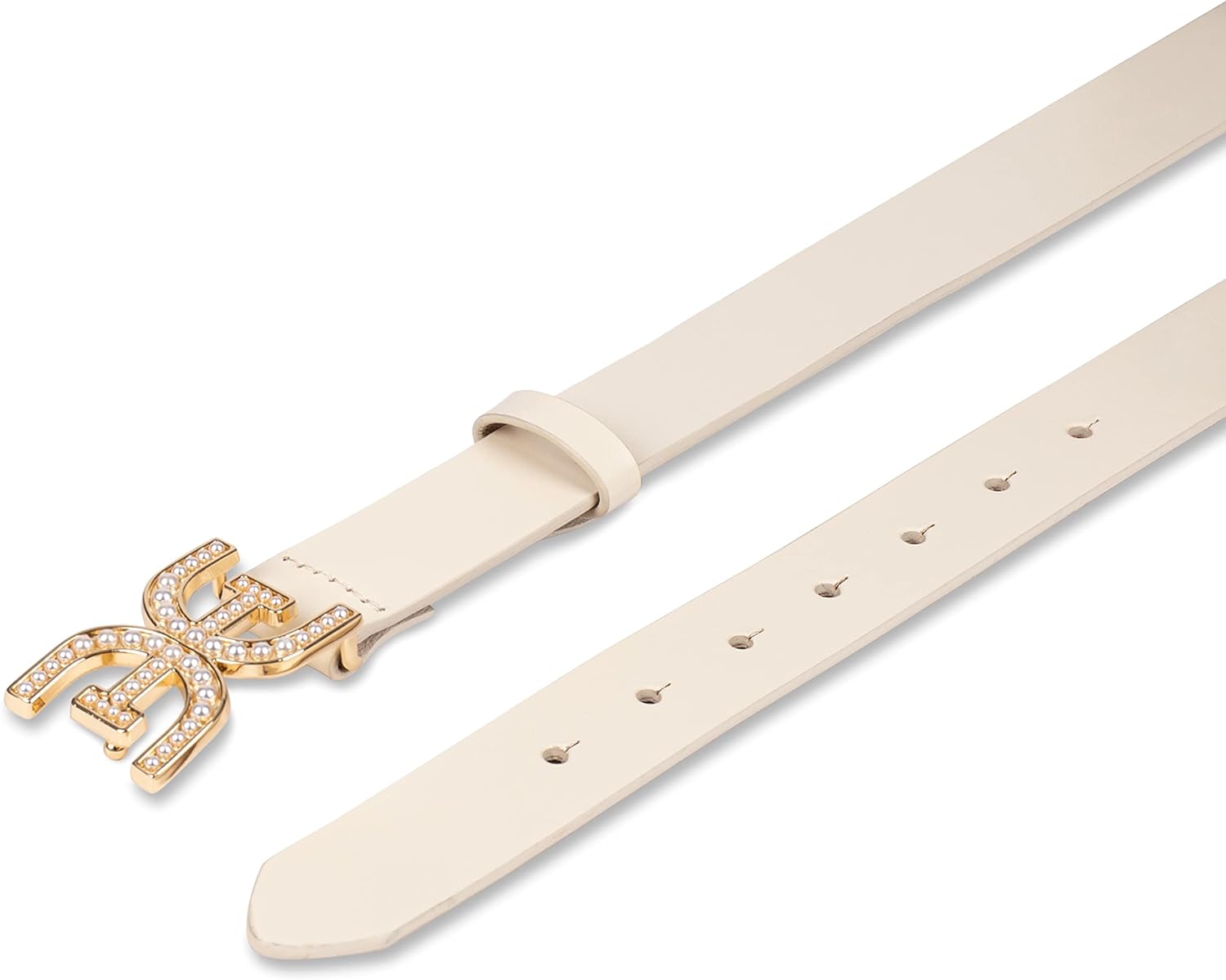 Sam Edelman Pearl Logo Belt